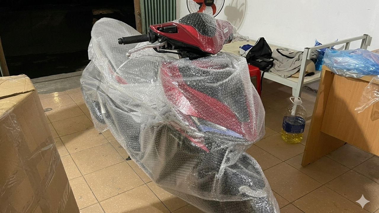 Gửi Xe Máy Hà Nội Sài Gòn
