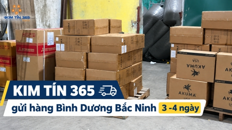 Quy trình gửi hàng từ Bình Dương đi Bắc Ninh
