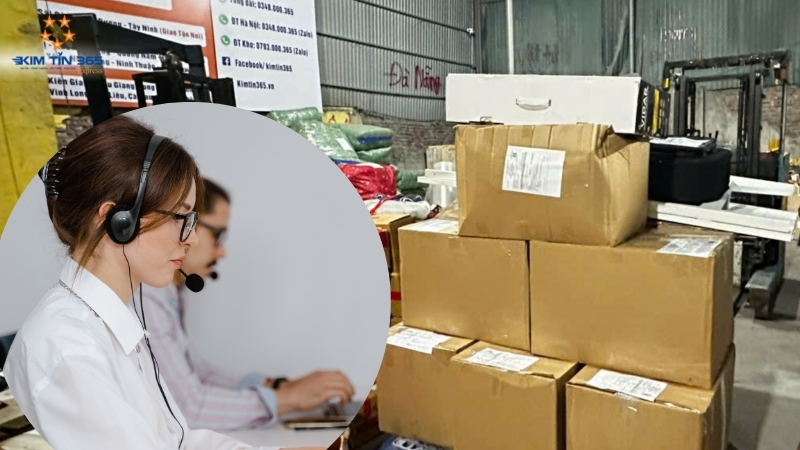 Tiếp nhận thông tin và gửi báo giá gửi hàng