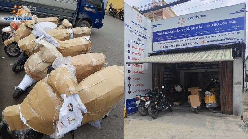 Quy trình gửi xe máy Sài Gòn Bắc Ninh tại Kim Tín 365