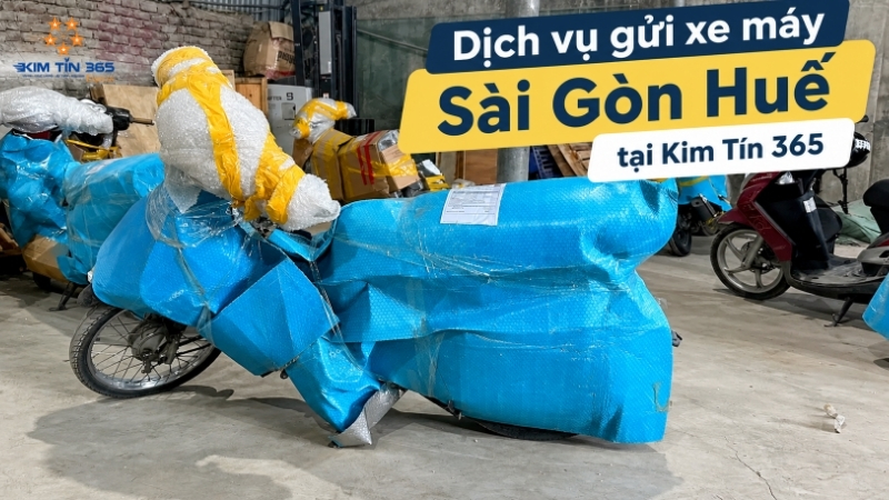 Gửi xe máy Sài Gòn Huế tại Kim Tín 365
