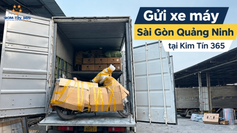 Gửi xe máy Sài Gòn Quảng Ninh tại Kim Tín 365