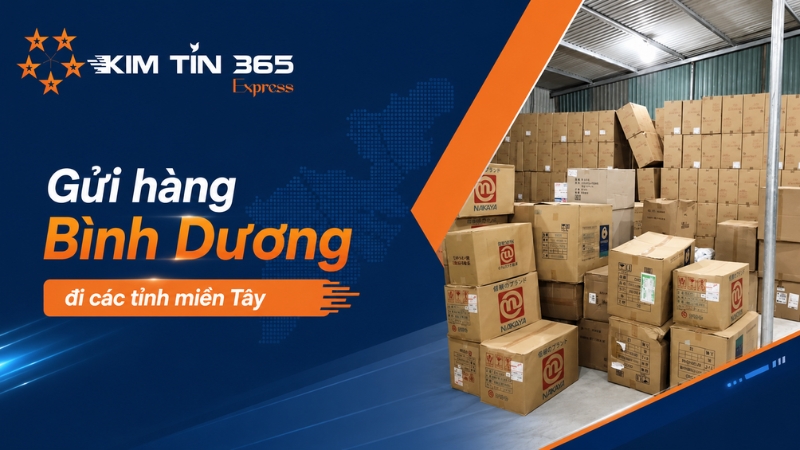 Gửi hàng Bình Dương đi các tỉnh miền tây