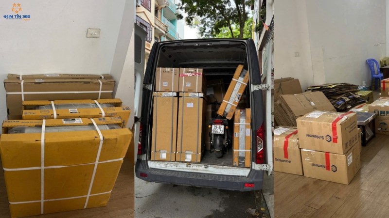 Kim Tín 365 vận chuyển hàng hóa mỗi ngày
