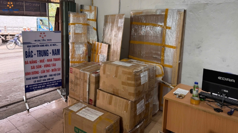 Hàng hóa được gửi tại kho Kim Tín