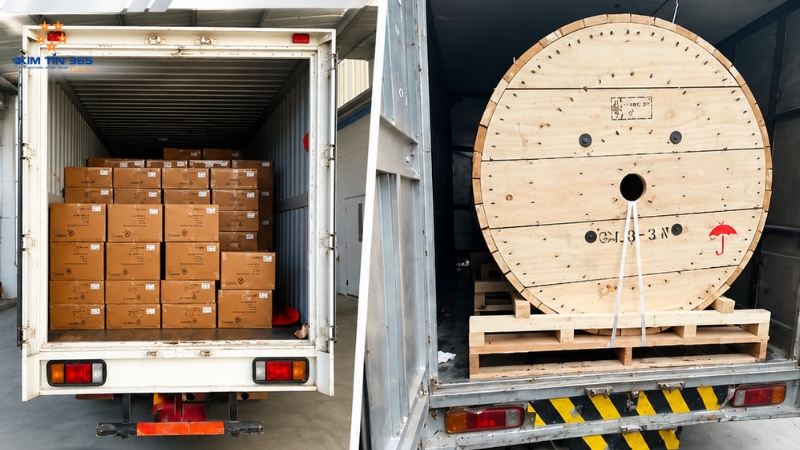 Gửi máy móc, thiết bị từ Hà Nội vào Sài Gòn