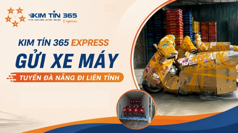 Vận chuyển xe máy tại Kim Tín 365