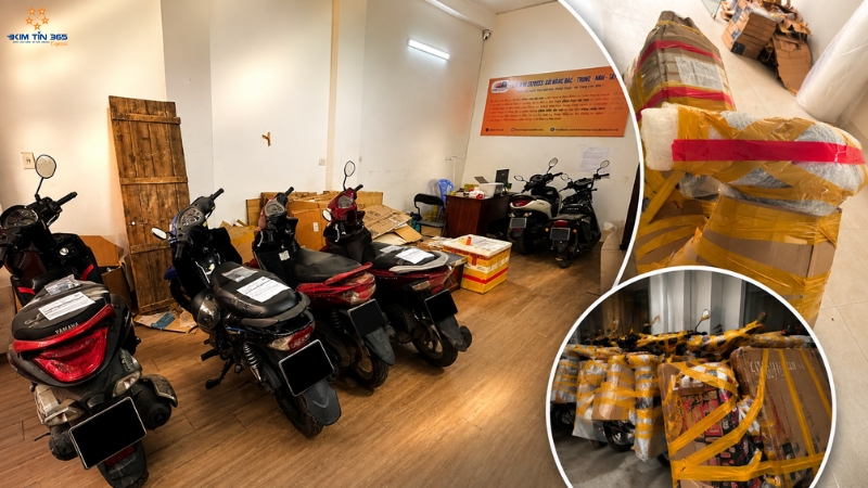 Nhận vận chuyển xe tay ga tại Kim Tín 365
